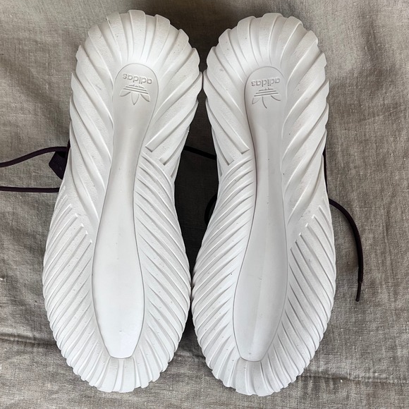 Adidas Tubular Dawn Womens Shoes Burgundy Athletic Sneakers Size 9.5 - Picture 6 of 9